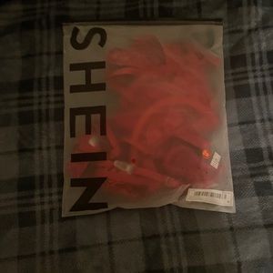 Lingerie set with garter